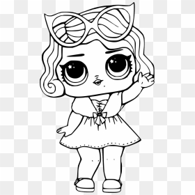 L - O - L - Surprise Doll Png - Lol Baby Coloring Pages, Transparent Png - lol face png