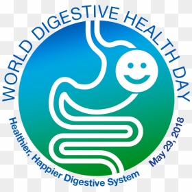 World Digestive Health Day - World Digestive Health Day Logo, HD Png Download - digestive system png