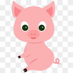 Babi Pink Kartun, HD Png Download - piglet png