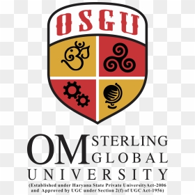 Om Sterling Global University - Times New Roman Alphabet, HD Png Download - om symbol png