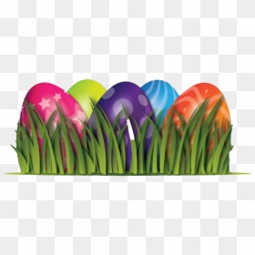 Easter Eggs On Grass PNG Image With Transparent Background png - Free PNG  Images
