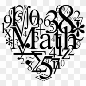 High School Black And White Math Clipart - Math Black And White Clipart, HD Png Download - math clipart png