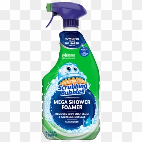 Scrubbing Bubbles Mega Shower Foamer Trigger - Scrubbing Bubbles Spray, HD Png Download - soap suds png
