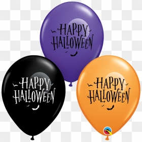 25 Latex Balloons - Balloon, HD Png Download - halloween bats png