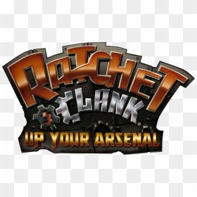 Ratchet & Clank - Ratchet And Clank 2 Locked And Loaded Logo, HD Png Download - ratchet and clank png