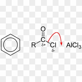 Friedel Crafts Acylation Step 1 - Formaldehyde Structure, HD Png Download - crafts png