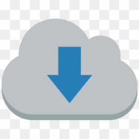 Cloud Down Icon - Download Icon Png Small, Transparent Png - cloud icon png transparent