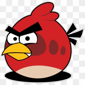 Red Angry Bird Vector, HD Png Download - angry bird png