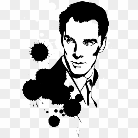 Benedict Cumberbatch By Mad42sam-d8en5nz - Benedict Cumberbatch Sherlock Holmes Cartoon, HD Png Download - benedict cumberbatch png