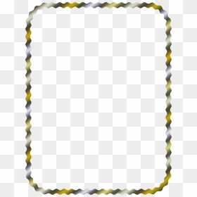 Metallic Wave Border Clip Arts, HD Png Download - wave border png