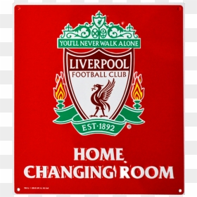 Liverpool Fc Home Changing Room Sign"  Title="liverpool - Liverpool Fc, HD Png Download - liverpool logo png