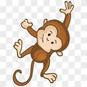 Monkey Clip Art - Transparent Monkeys Clipart, HD Png Download - cartoon monkey png