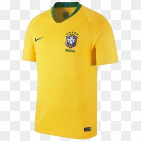 Brazil World Cup 2018 Home Jersey"  Title="brazil World - Brazil 2018 World Cup Jersey, HD Png Download - world cup 2018 png