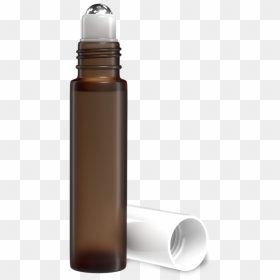 Transparent Empty Bottle Png - Essential Oil Roller Clip Art, Png Download - empty bottle png