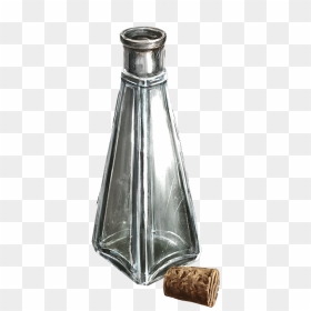 Emptybottle - Glass Bottle, HD Png Download - empty bottle png