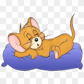 Tom And Jerry Clipart - Tom And Jerry Cartoon Sleeping, HD Png Download - jerry png