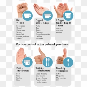 Practical Nutrition And Food Labeling - Comfort, HD Png Download - cupped hands png