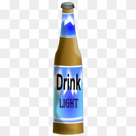 Glass Bottle, HD Png Download - beer bottles png
