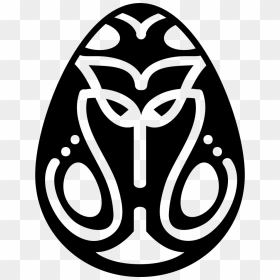Easter Eggs With Tribal Design Decoration - Logo Tribal Food Png, Transparent Png - tribal design png