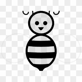 Shapes Clipart Cute - Spelling Bee Clipart Black And White, HD Png Download - cute bee png