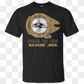 Nfl Come To The Baltimore Ravens Side Star Wars Shirt - Gucci Logo Mickey Mouse, HD Png Download - baltimore ravens png