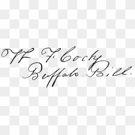 Buffalo Bill Signature, HD Png Download - buffalo bills png