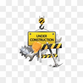 Temporarily Closed Construction, HD Png Download - construction sign png