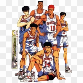 Png-shohoku - Slam Dunk Wallpaper Hd, Transparent Png - dunk png