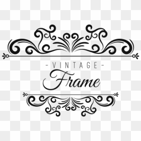 Vintage Frame Png Free Image - Frame Vintage Png, Transparent Png - text frame png