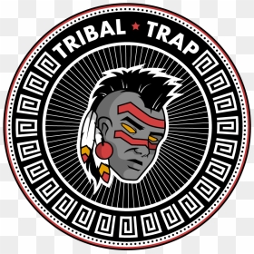 Tribal Trap Logo Design Png Copy - Tribal Trap, Transparent Png - tribal design png