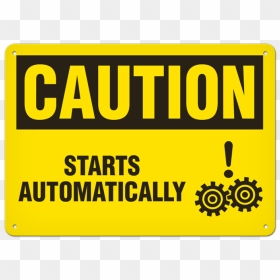 Sign, HD Png Download - starts png