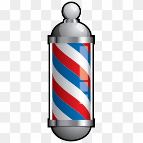 Transparent Barber Shop Pole Png - Barber Pole Transparent Background, Png Download - barber shop pole png