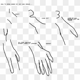 Transparent Hands Drawing Png - Drawing, Png Download - cupped hands png