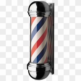 Barber Pole Transparent Background, HD Png Download - barber shop pole png