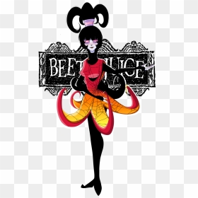 Lydia Deetz By Deadly-voo - Beetlejuice Car Sticker, HD Png Download - beetlejuice png