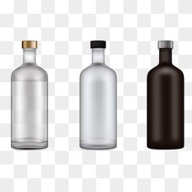 Transparent Empty Bottle Png - Botella De Vino Vacia Png, Png Download - empty bottle png