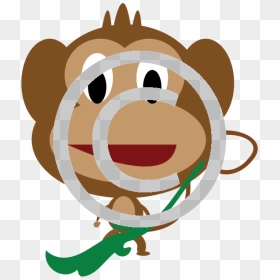 Chimpancé Dibujo Animado, HD Png Download - cartoon monkey png