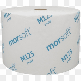 Roll Of M125 Morsoft Porta-potty Restroom Tissue - Toilet Paper, HD Png Download - tissue png