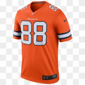 Nike Nfl Denver Broncos Color Rush Legend Men"s Football - Sports Jersey, HD Png Download - denver broncos png