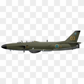 Jet Fighter Side View Clipart , Png Download - Side View Of Fighter Jet, Transparent Png - jet plane png