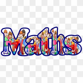 Mathematics Clipart Math Week - Maths Title Clipart, HD Png Download - math clipart png