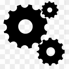 Gear Wave Logo, HD Png Download - cogs png