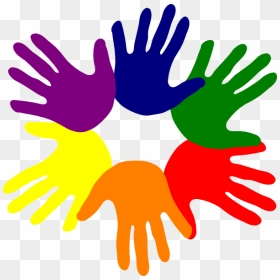 Various Colors Clip Art At Clker - Colors Clipart Png, Transparent Png - cupped hands png