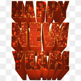 Happy New Year Red Png Clip Art Image, Is Available - Portable Network Graphics, Transparent Png - happy new year png transparent