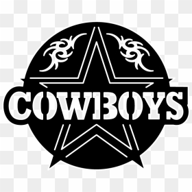 Cowboys Star And Ornaments - Dallas Cowboys Dxf, HD Png Download - cowboys star png