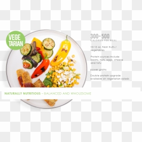 Aventura Vegeterian Food Delivered - Fattoush, HD Png Download - food plate png