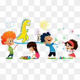 Art For Kids Cartoon, HD Png Download - crafts png