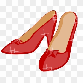 Ruby Slipper Graphic House - Ruby Slippers Transparent Background, HD Png Download - wizard of oz png