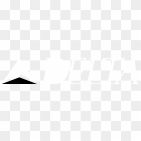 Delta Airlines Logo White Transparent, HD Png Download - delta airlines logo png