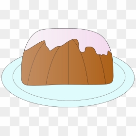 Drawing Of Pound Cake, HD Png Download - food plate png